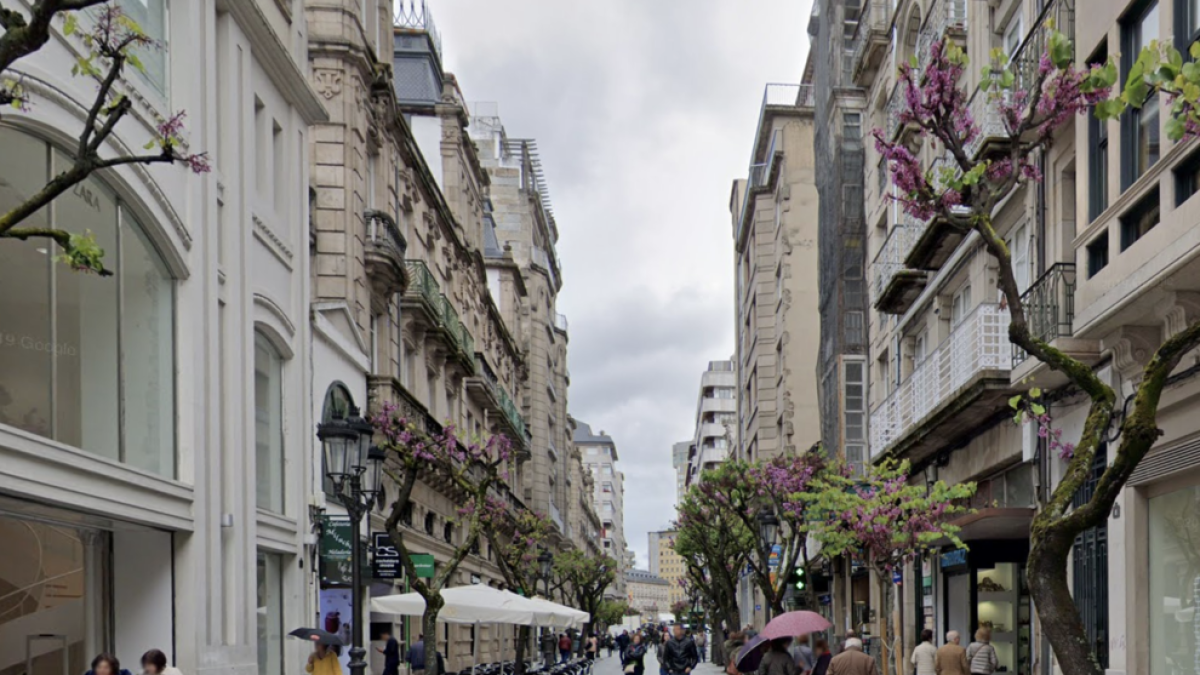 Imagen de la zona de la calle del Paseo donde han sucedido los hechos.