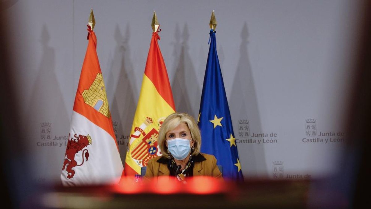 La consellera de Sanitat de la Junta de Castella i Lleó , Verónica Casado.