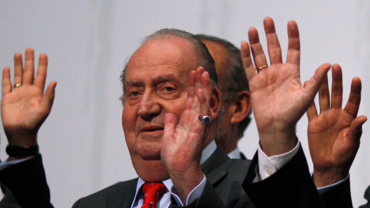 El rey emérito Juan Carlos I, en una foto de archivo del 2014,