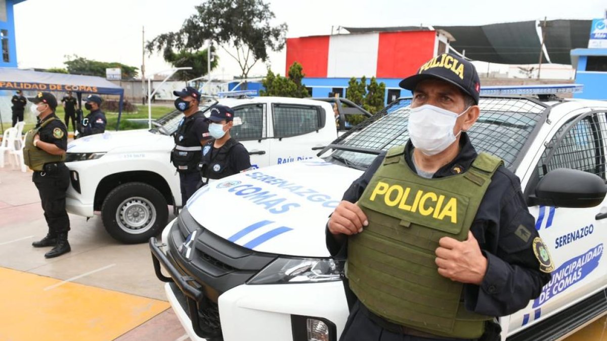 Imagen de archivo de la policía peruana.