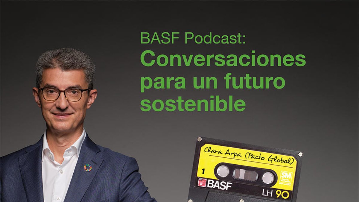 Imatge de la capçalera del podcast que ha elaborat BASF.
