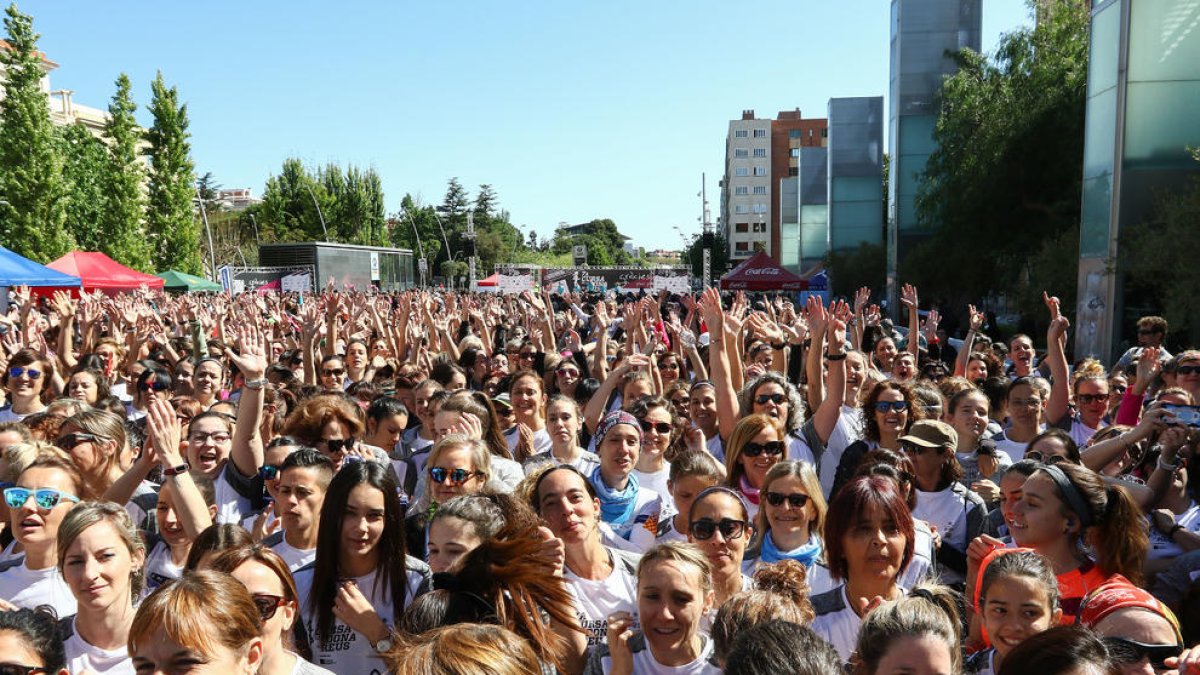 La edición del 2019 de la Carrera de la Mujer de Reus.