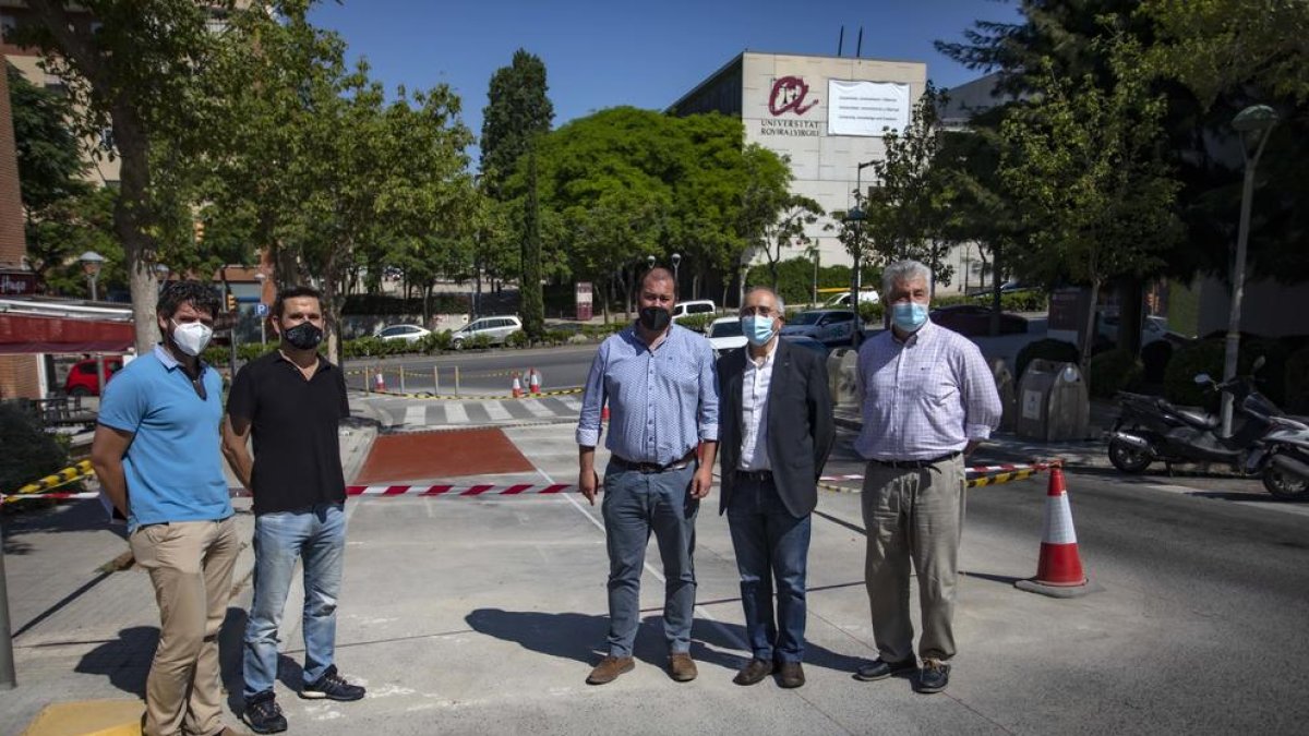 El carril bici ha estat una reivindicació històrica de la Universitat.