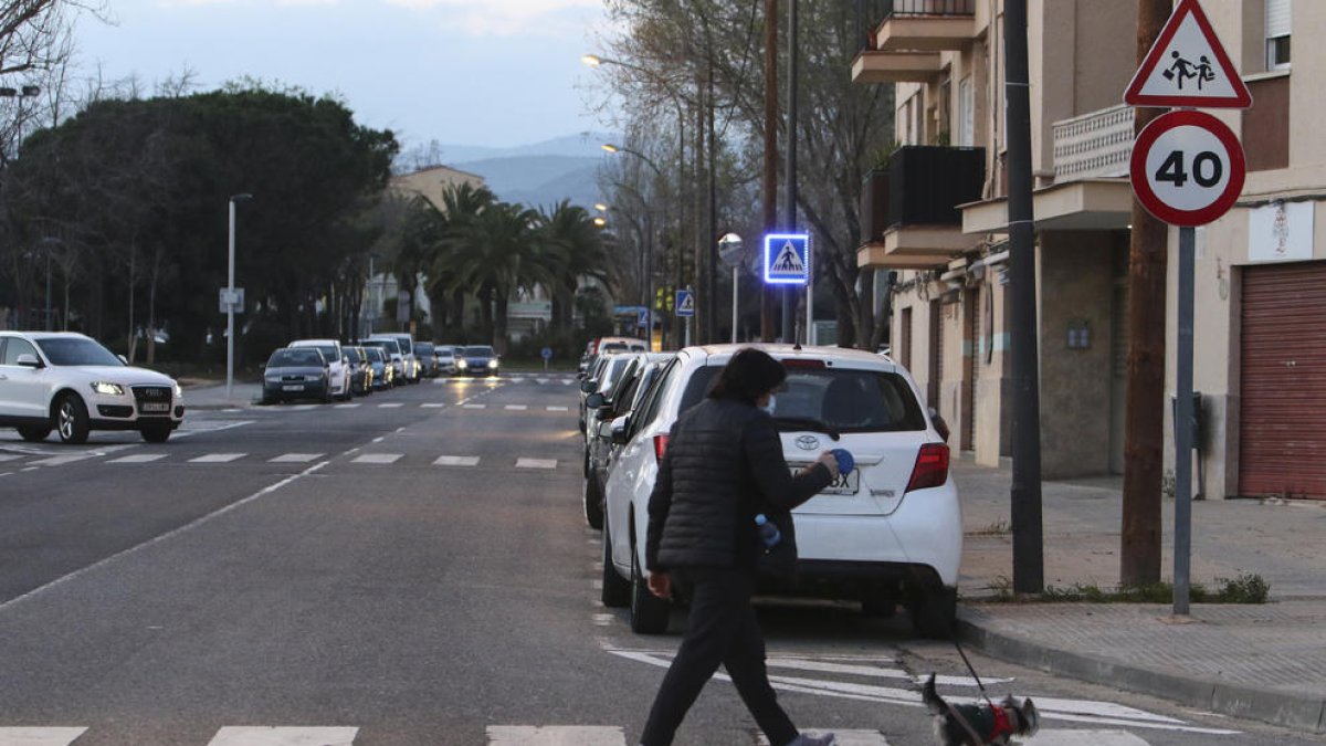 Una de les zones on s'han col·locat els dispositius.