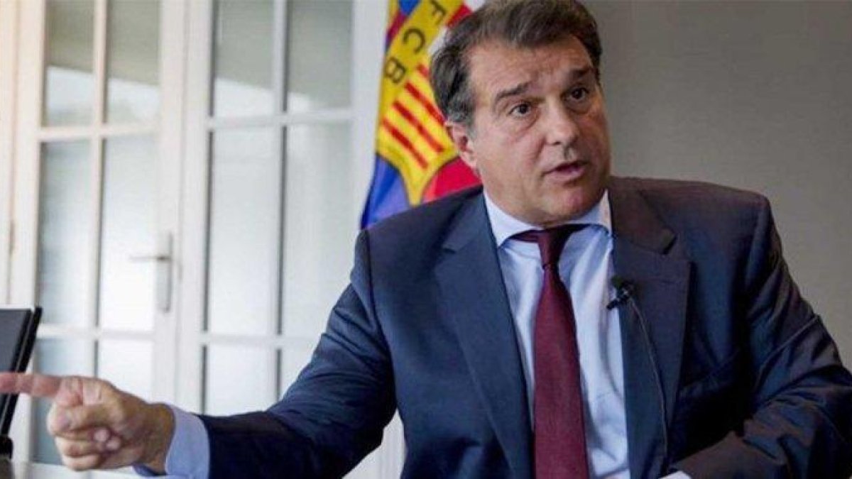 Joan Laporta, candidato a la presidencia del Barça.