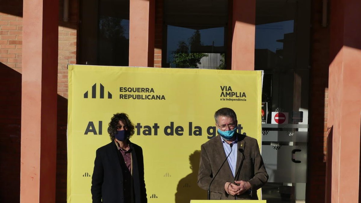Pau Ricomà y Carles Castillo en Torreforta.
