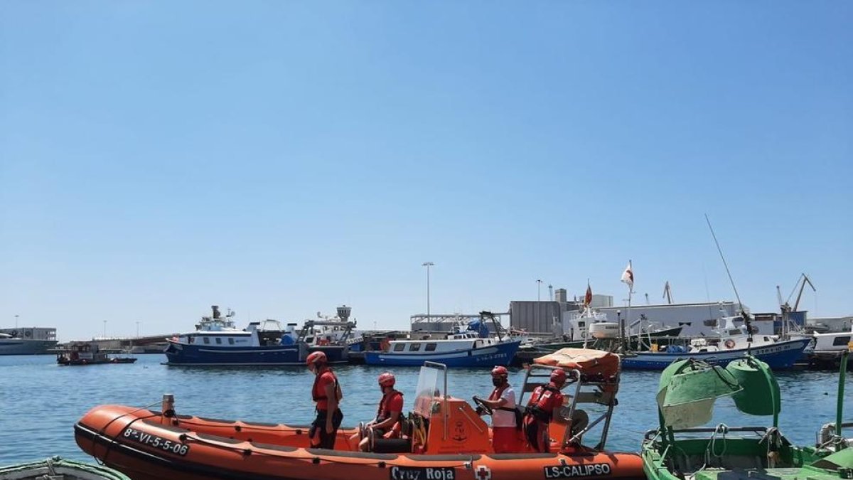 Imagen de archivo de la LOS Calipso que ha participado en el rescate de la chica accidentada.