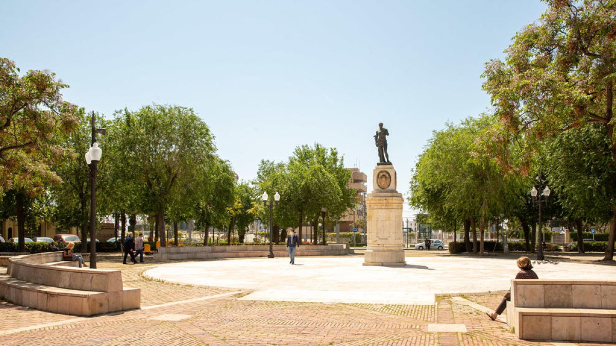 Imagen de la plaza de los Carros de Tarragona, donde se ubicará el nuevo Mercado del Campesinado.