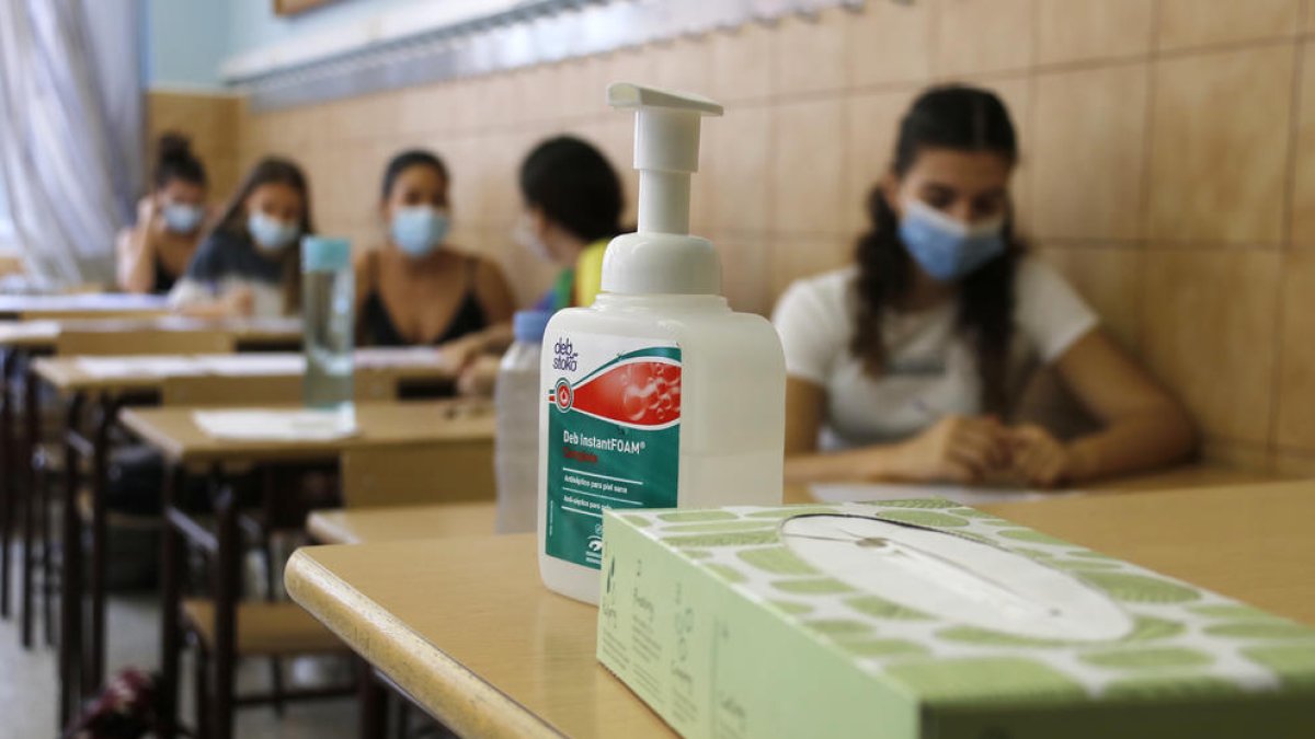 El projecte analitza les mesures que s'han implementat a les escoles per evitar els contagis.