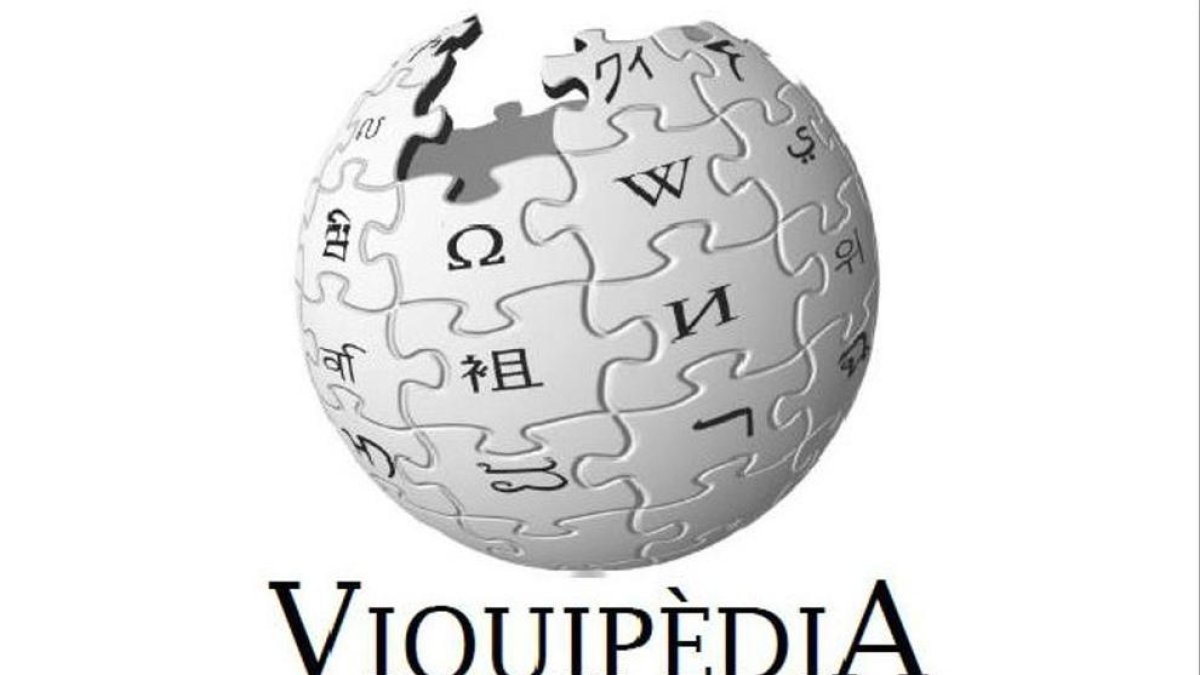 El logotip de la Viquipèdia.