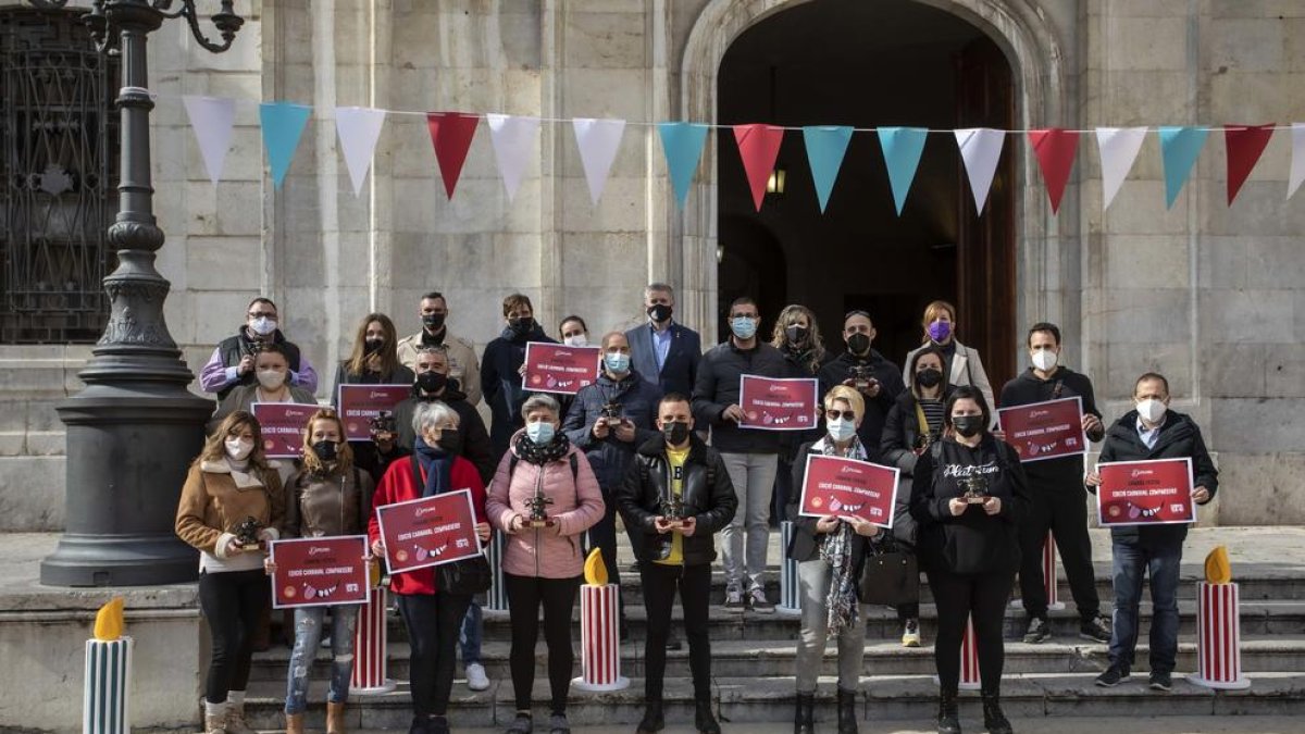 Imatge de l'entrega de premis.