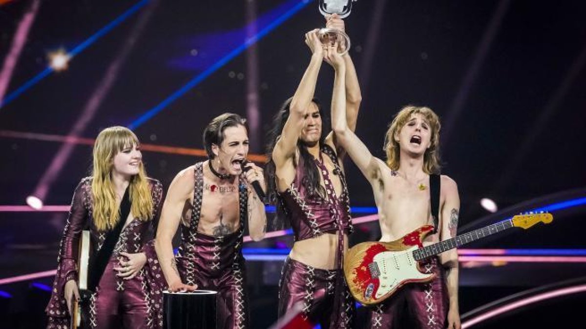 La banda italiana Maneskin guanya Eurovisión 2021.