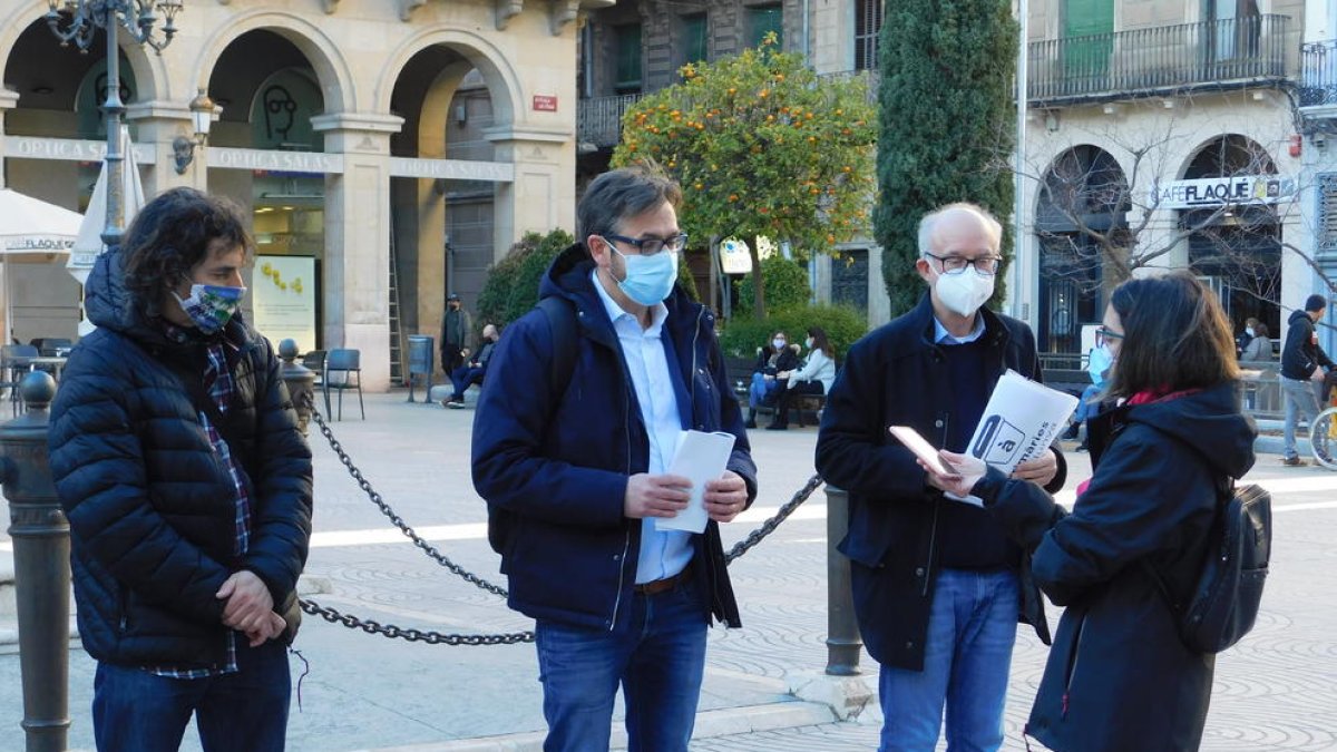 Acte de presentació dels candidats a la demarcació de Tarragona.