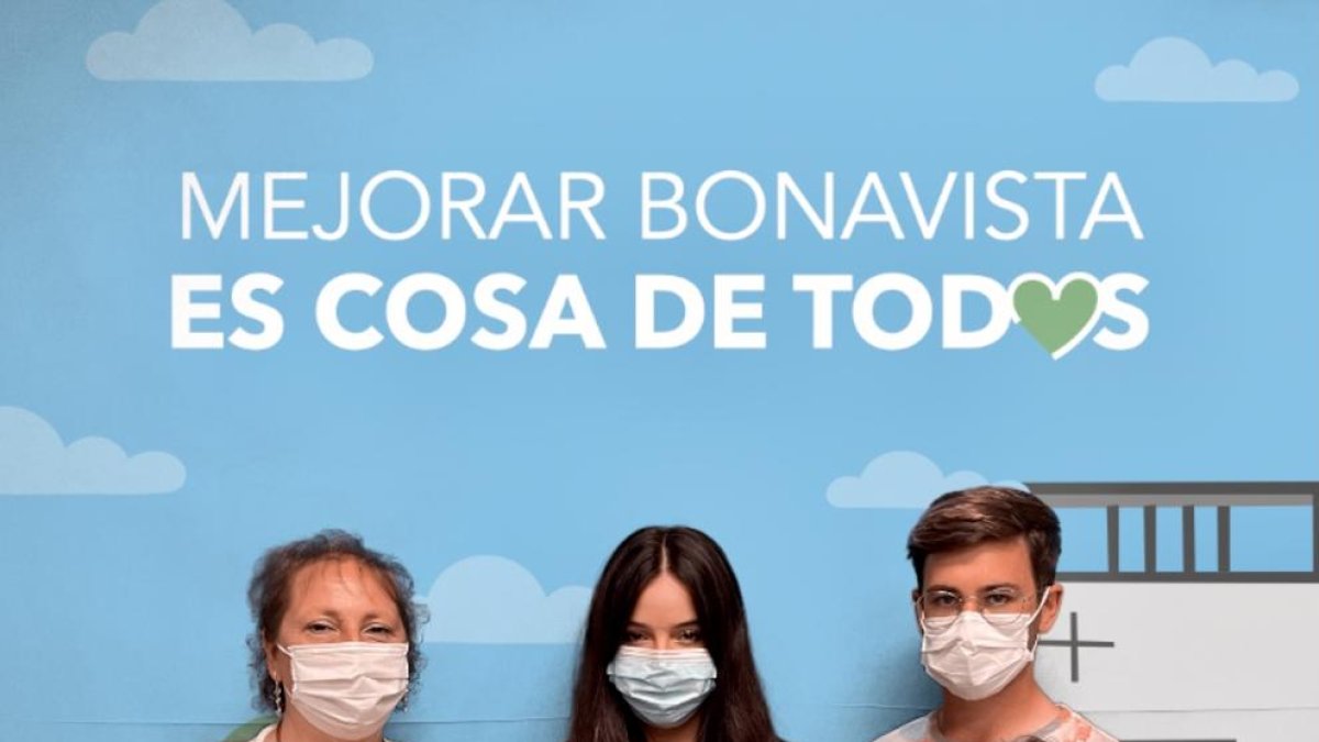 Imatge de la campanya pel civisme a Bonavista