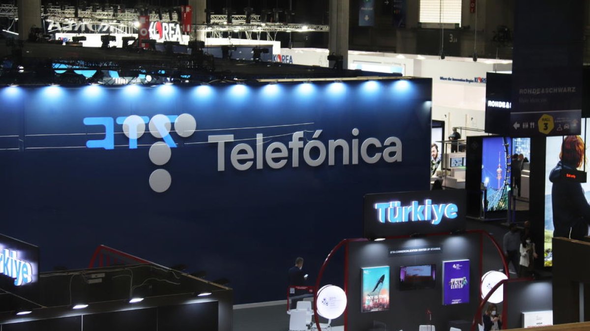 Stand de Telefónica al MWC de Barcelona