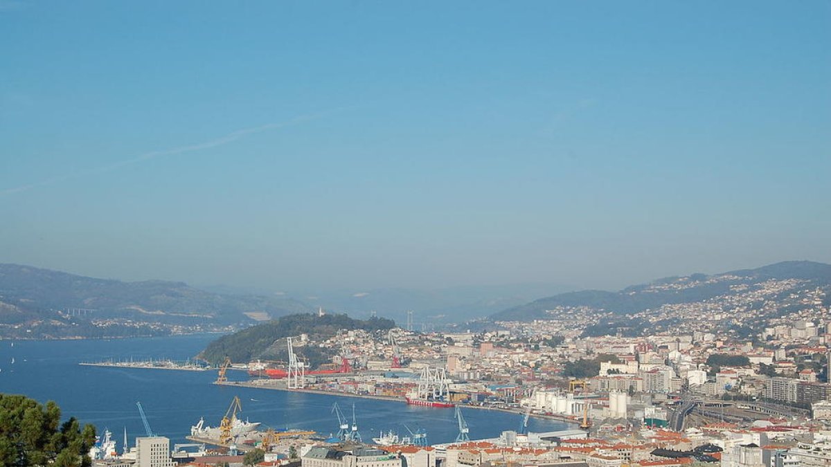 Imatge d'arxiu del port de Vigo.