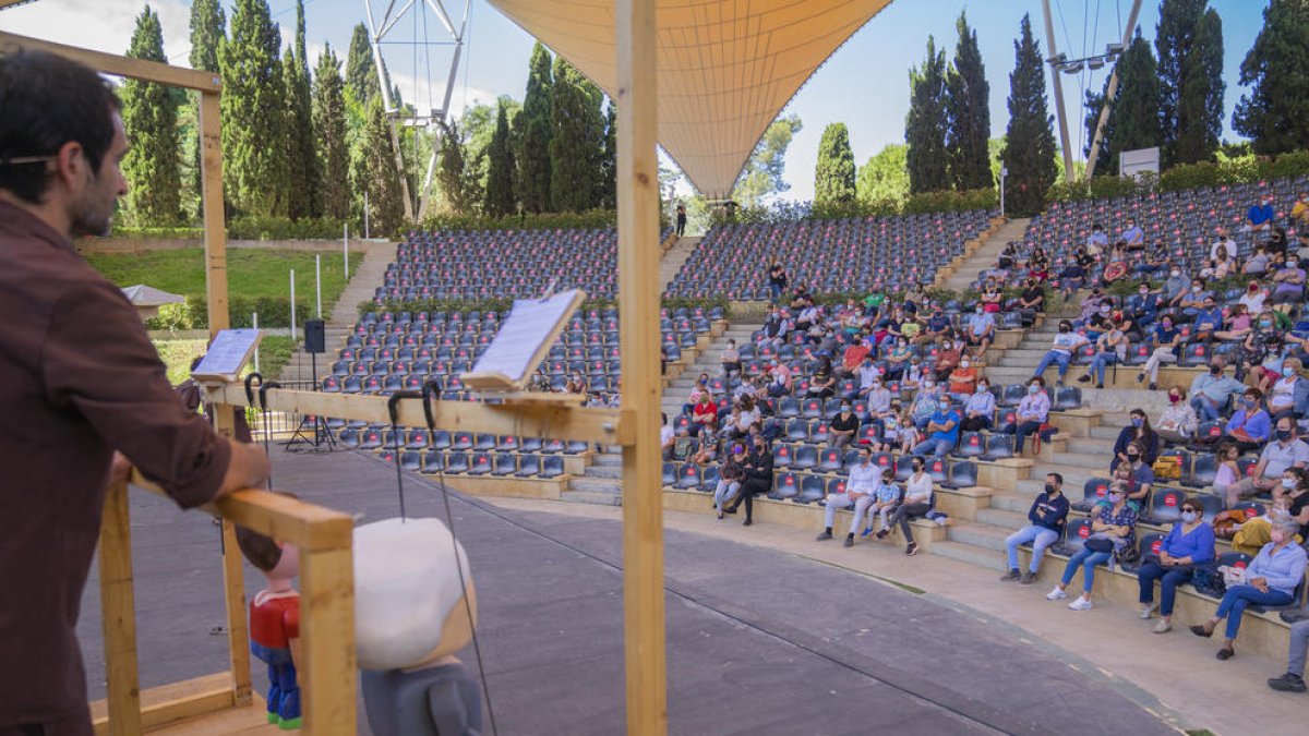 'La última historia de Julio César' fue uno de los últimos actos del Tarraco Viva de este 2021.