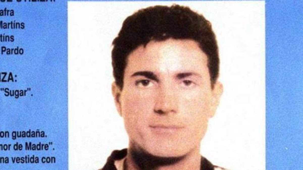 Imatge d'arxiu policial amb la cara d'Antonio Anglés MArtins.