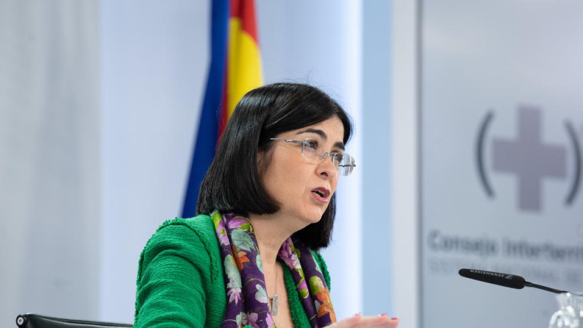 La ministra de Sanitat, Carolina Darias.