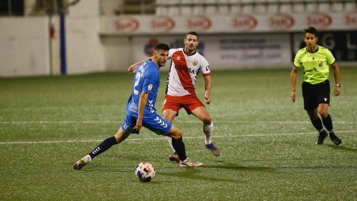 Carlos Albarrán, durant una acció de l'enfrontament.