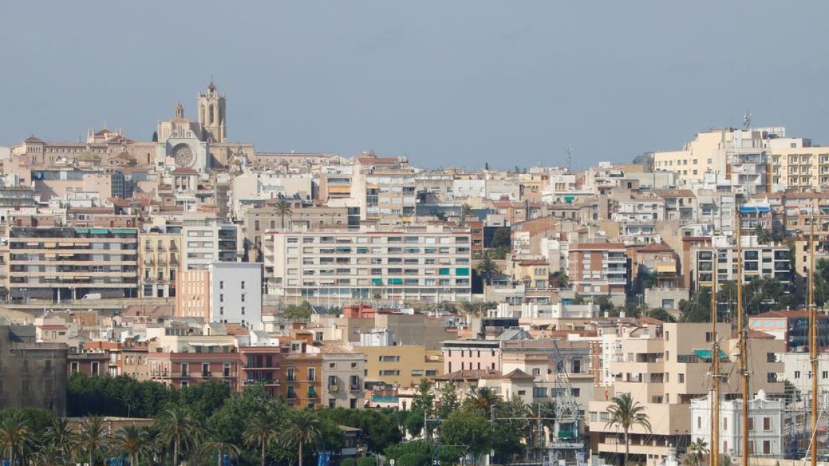 Vista de parte de la ciudad de Tarragona.