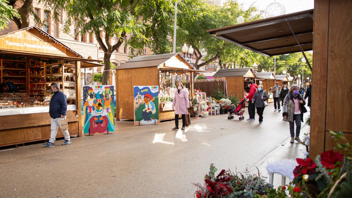 Mercado de Navidad.