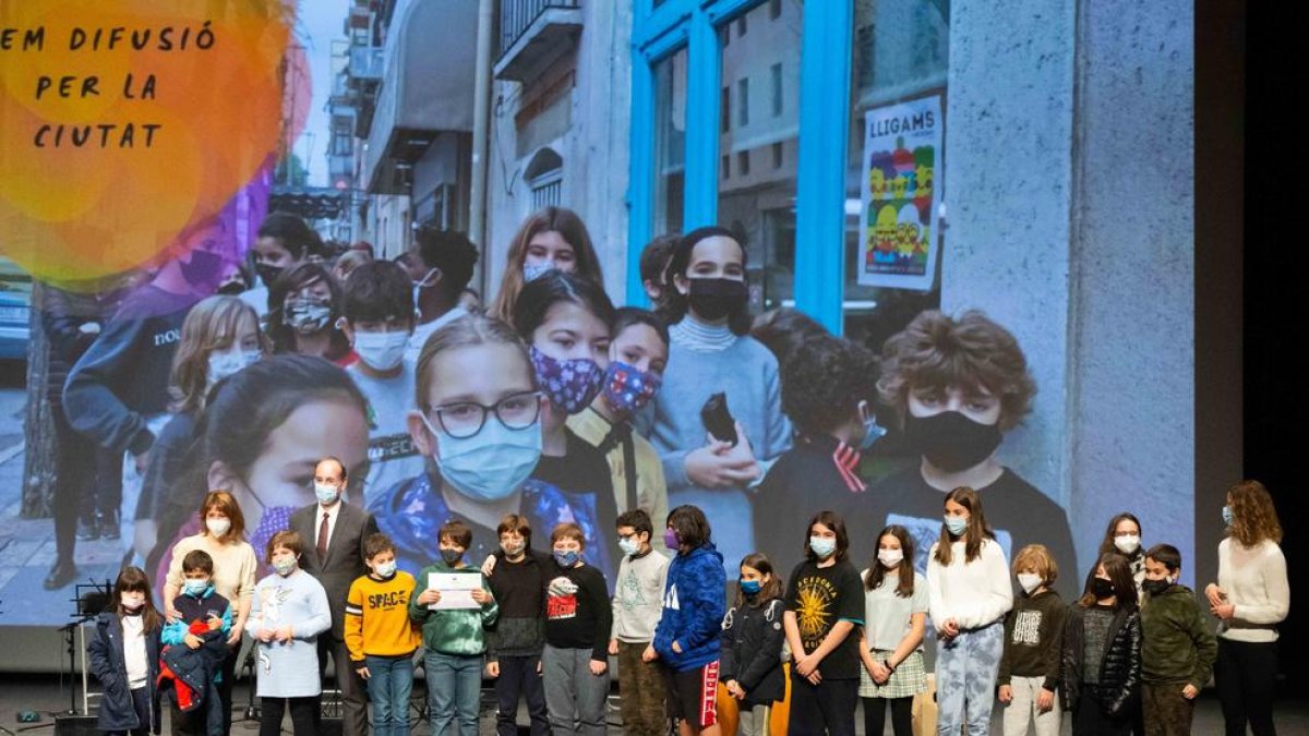 Una imagen de la entrega de premios.