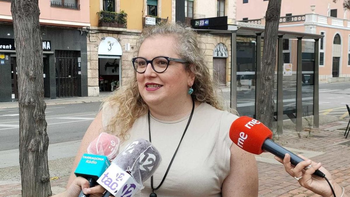 Sandra Ramos, la portaveu del Grup Municipal Socialista de Tarragona.