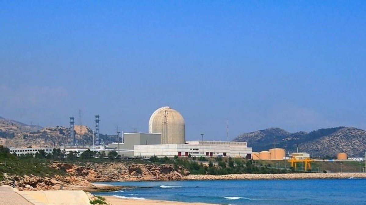 Una imatge de la nuclear de Vandellòs.