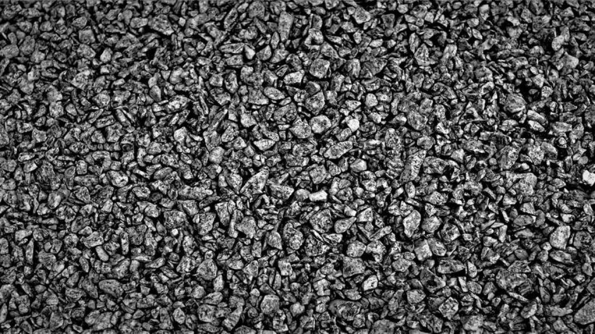 Imatge d'arxiu de pedres de basalt.