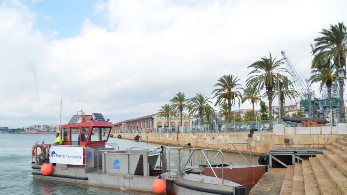 L'embarcació 'Pelícano' del Port de Tarragona.
