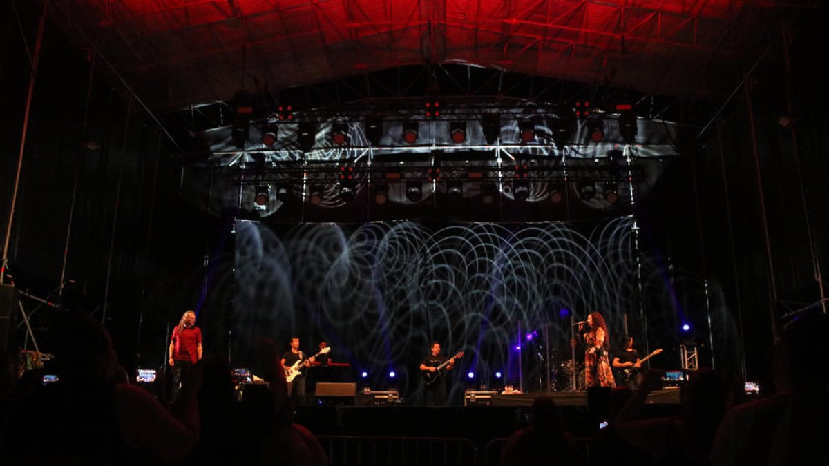 Concierto de Camela en el Festival Internacional de Música de Cambrils.