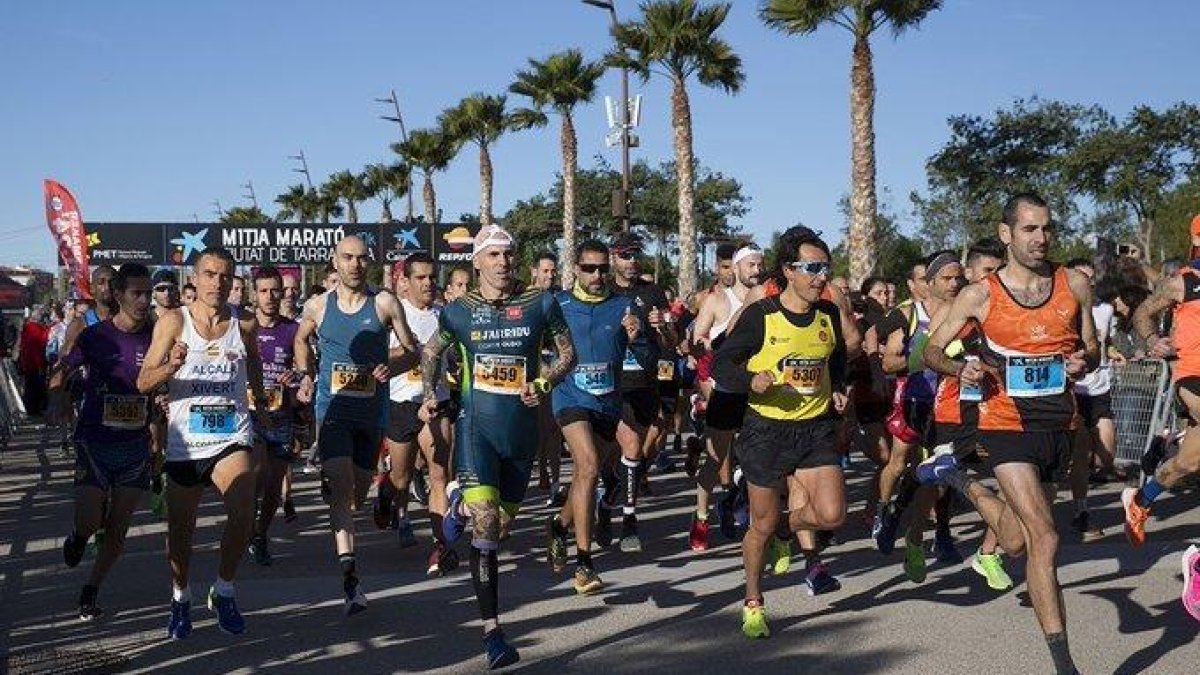 Imatge d'arxiu de la Mitja Marató.