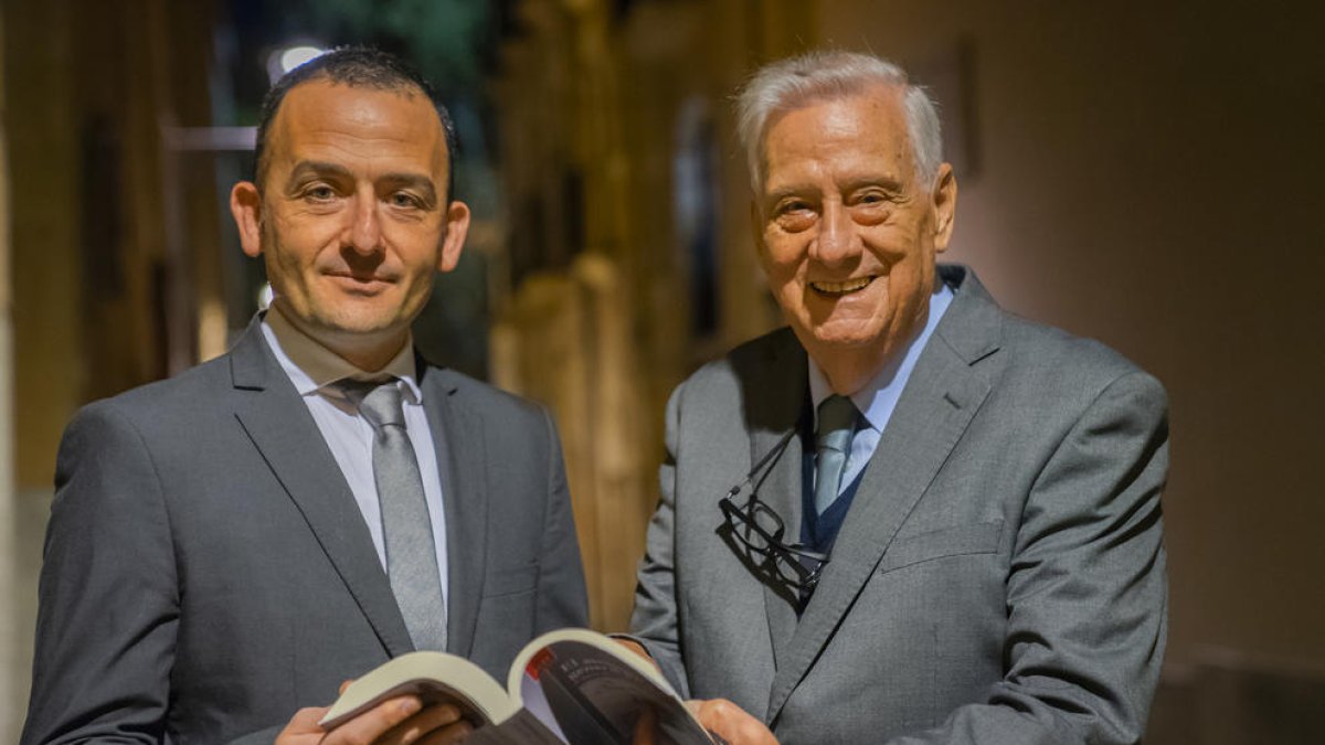 Alfredo Redondo Penas i Josep Maria Fontana Bertrán a Tarragona.