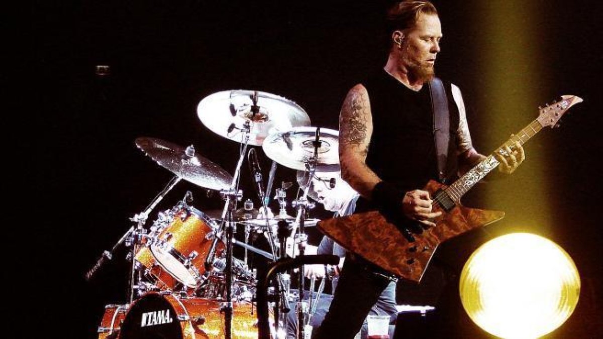 Imatge d'arxiu d'un concert de Metallica