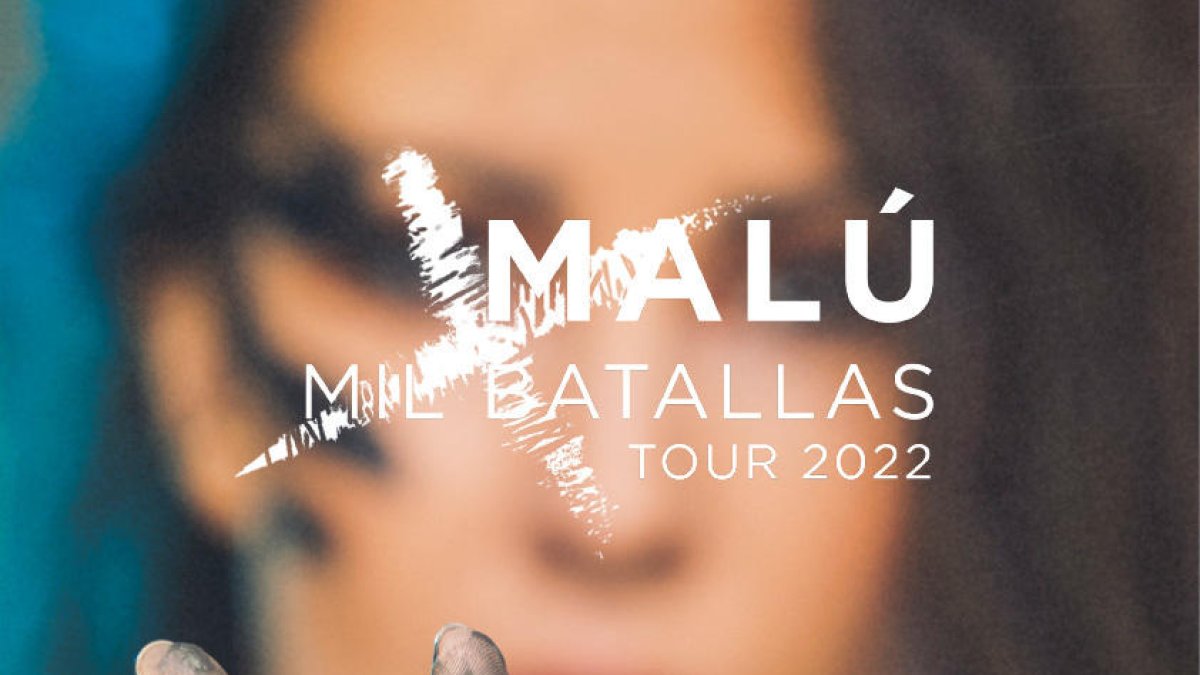 El cartel de la gira Mil Batallas Tour 2022.