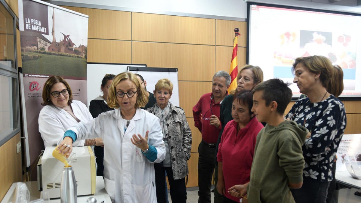 Imatge de l'edició 2019 de la Setmana de la Ciència al municipi.