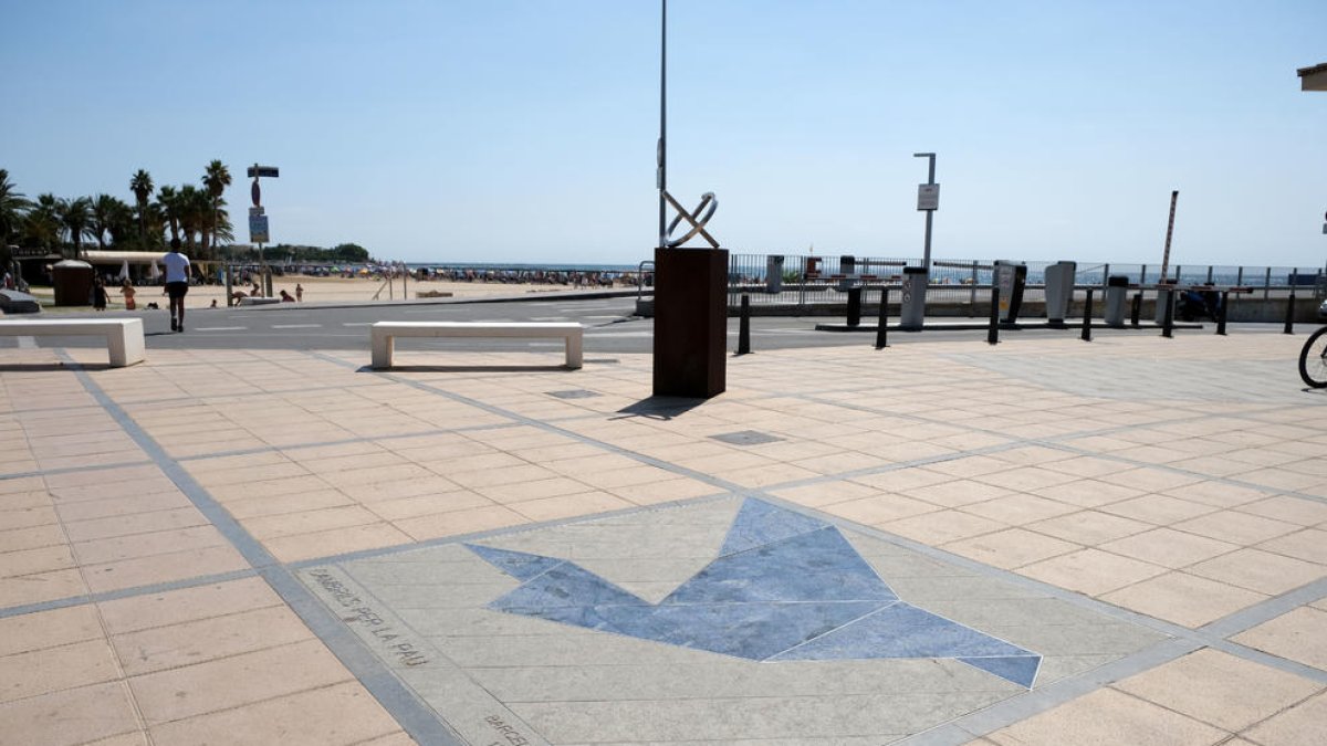 Imagen de archivo del memorial situado en el Paseo de Cambrils.