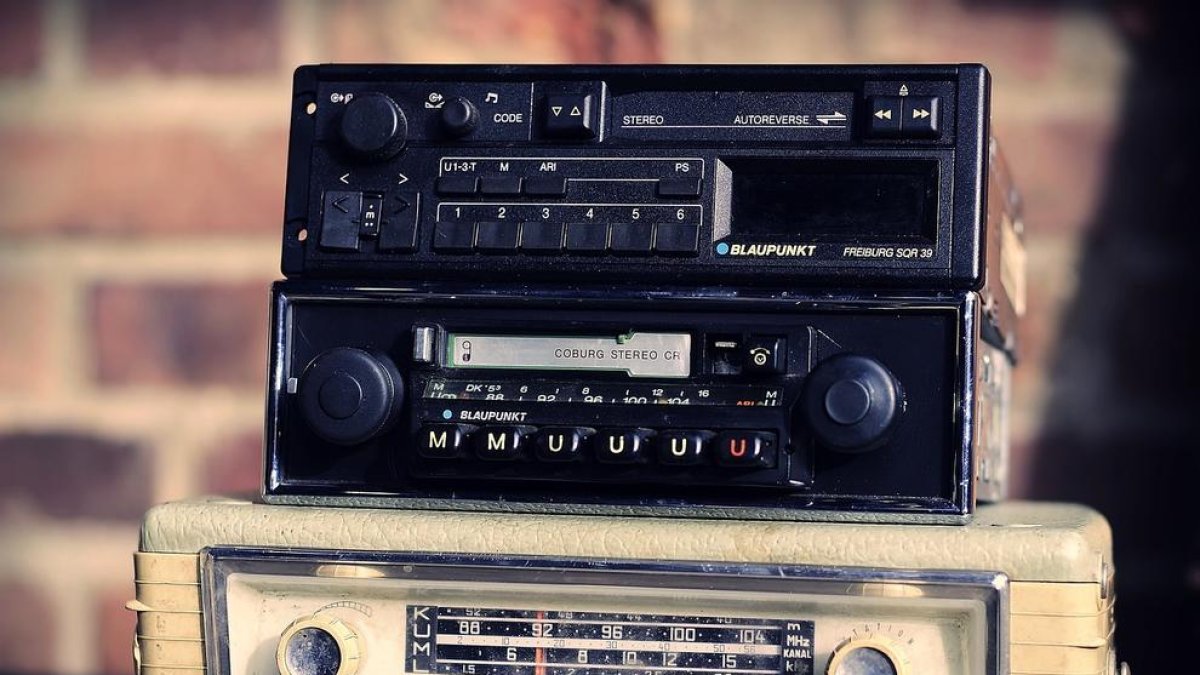 Imagen de archivo de un aparato de radio.