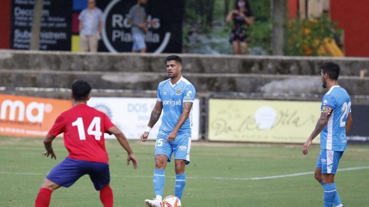 El Nàstic és efectiu i guanya davant l'Olot (0-1)