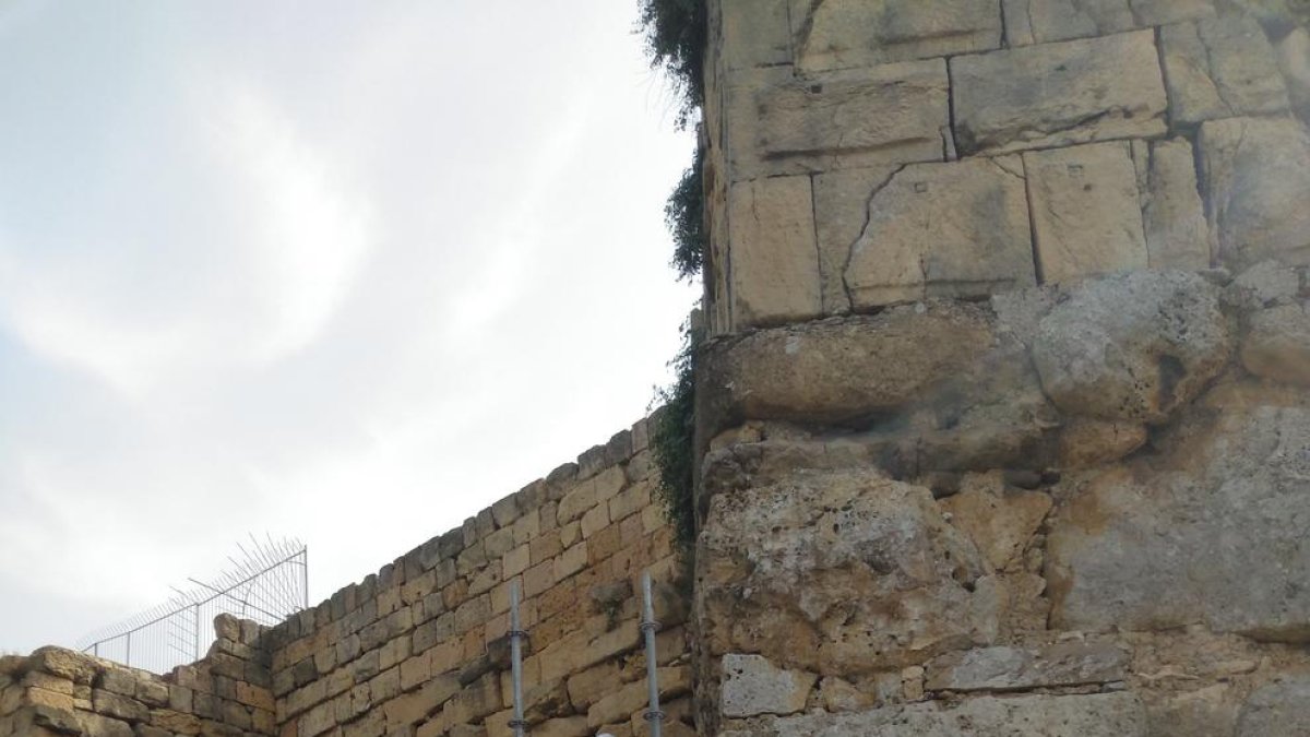 Finalitza la intervenció d'urgència a la Torre de Minerva de Tarragona