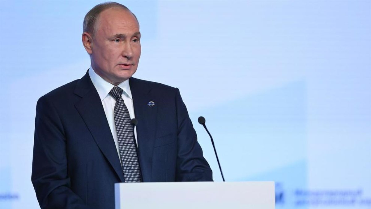 Una imatge del president rus, Vladimir Putin.