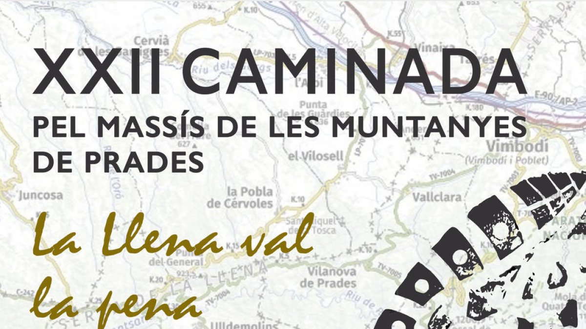 La caminata por el Macizo de las Montañas de Prades llega a la XXII edición