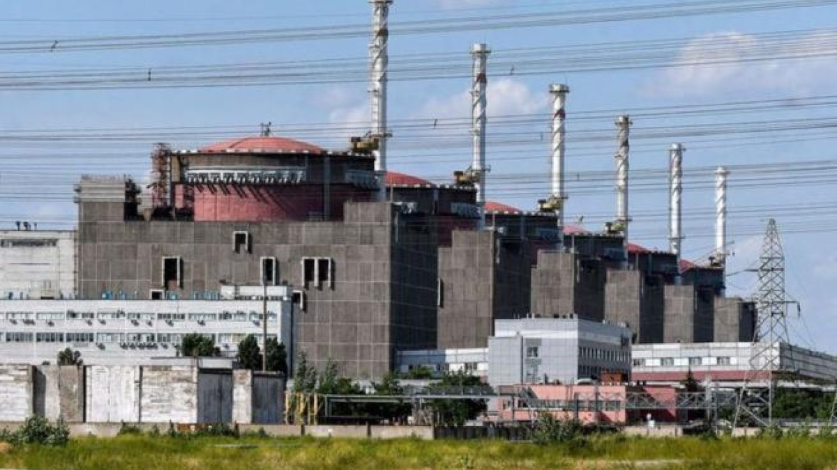 La central nuclear de Zaporiyia, en una imatgen de archivo.