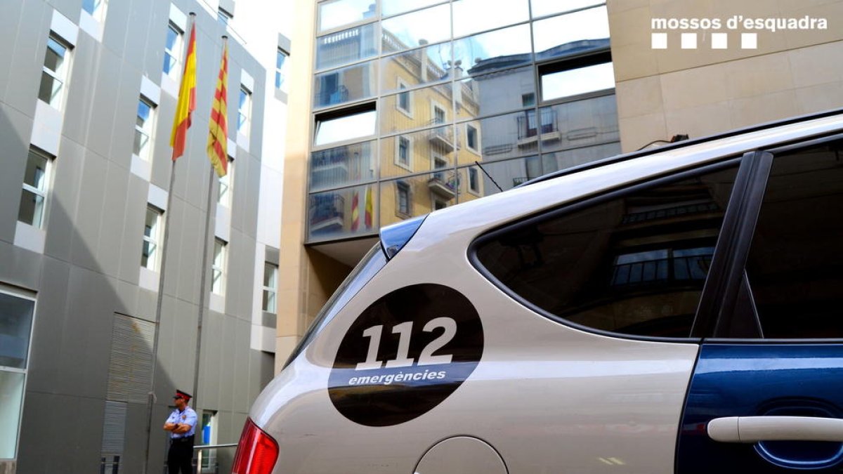 Imatge d'arxiu de la comissaria de Mossos de Ciutat Vella, a Barcelona.