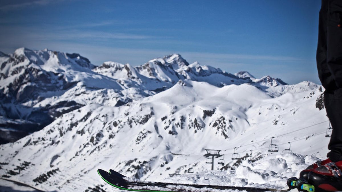Imatge d'arxiu de l'estació d'esquí d'Astún.