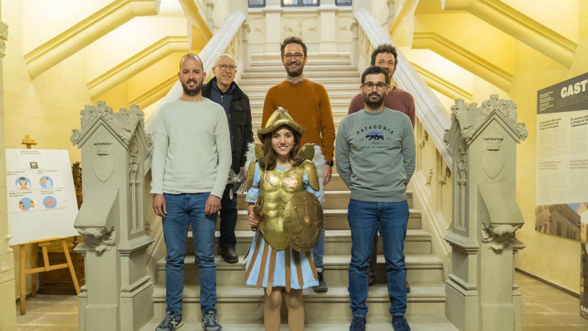 Presentación del nuevo vestido en el Castillo de Vila-seca