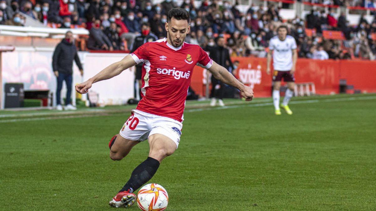 Imatge d'arxiu de Robert Simón durant un partit.