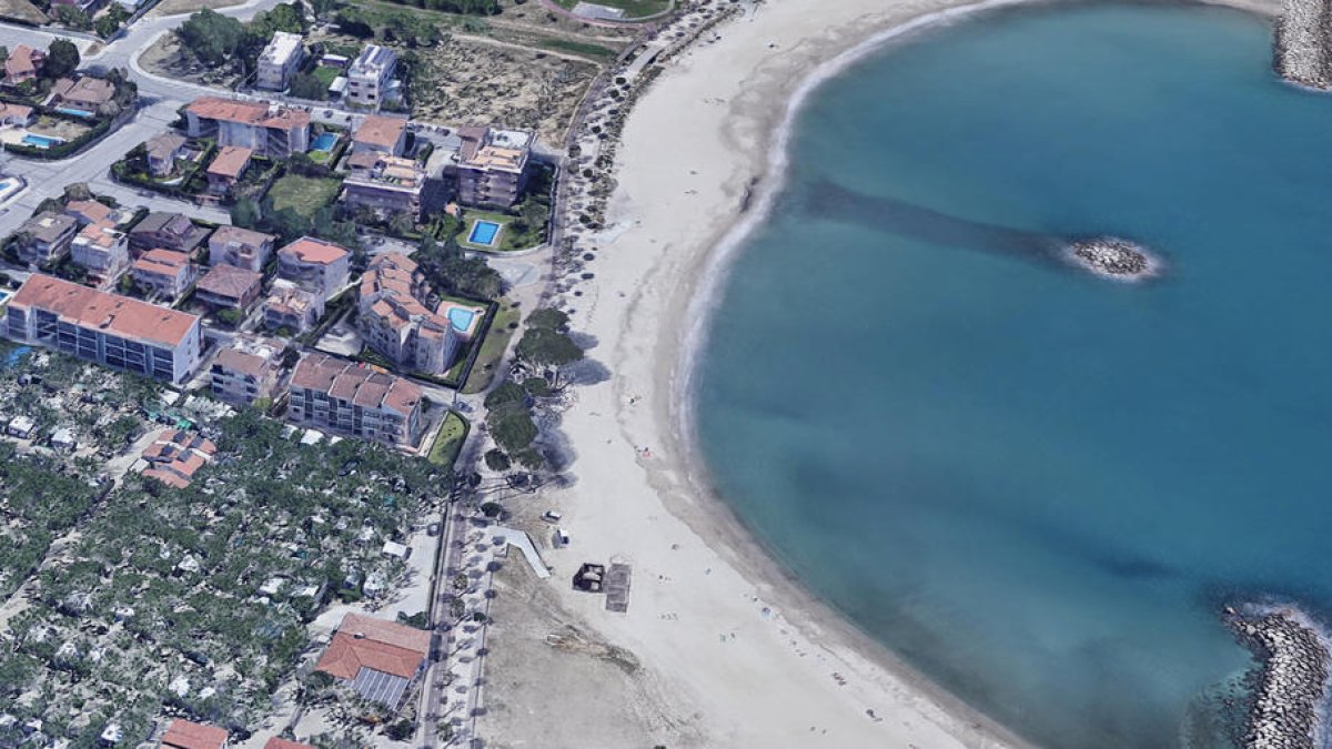 Imagen dela zona litoral de Cambrils, uno de los municipios más afectados por la revisión.