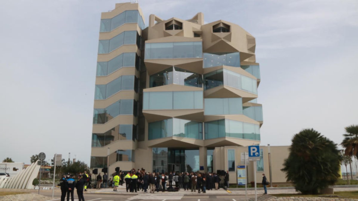 Imatge de la nova seu institucional del Port de Tarragona.